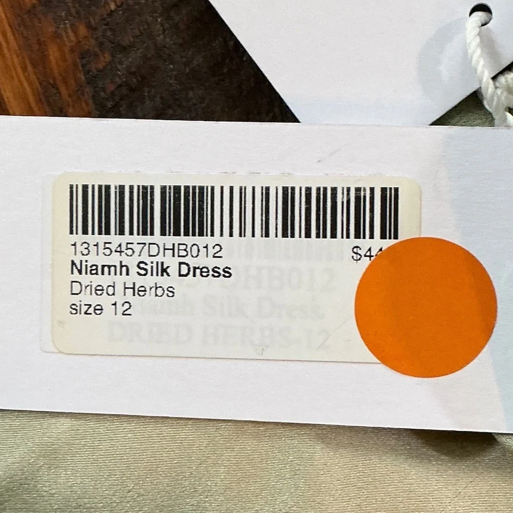 Reformation Niamh Silk Maxi Dress Green 12 NWT - Picture 7 of 12